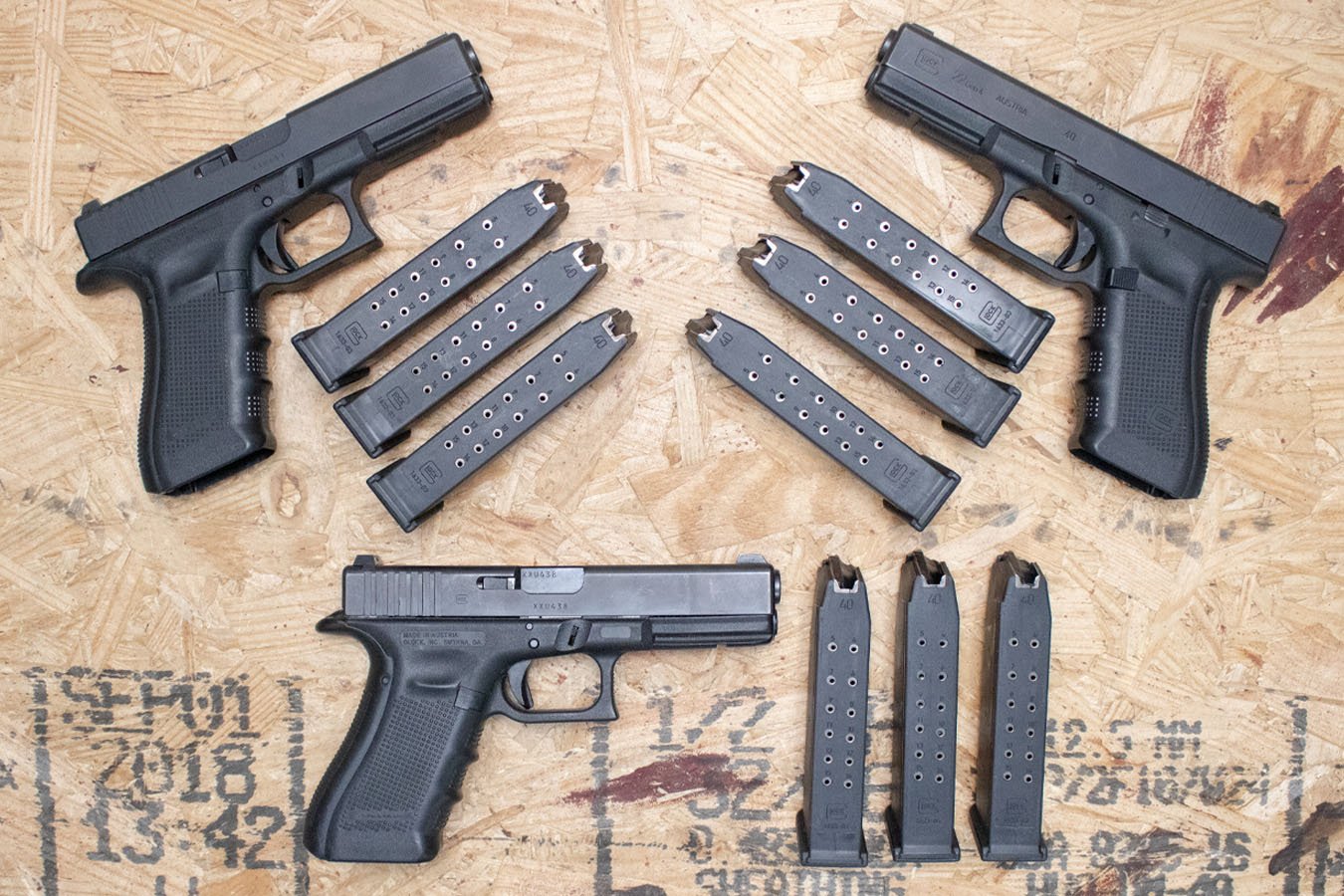 GLOCK 22 Gen4 40 S&W Police Trade-In Pistol (Good Condition)
